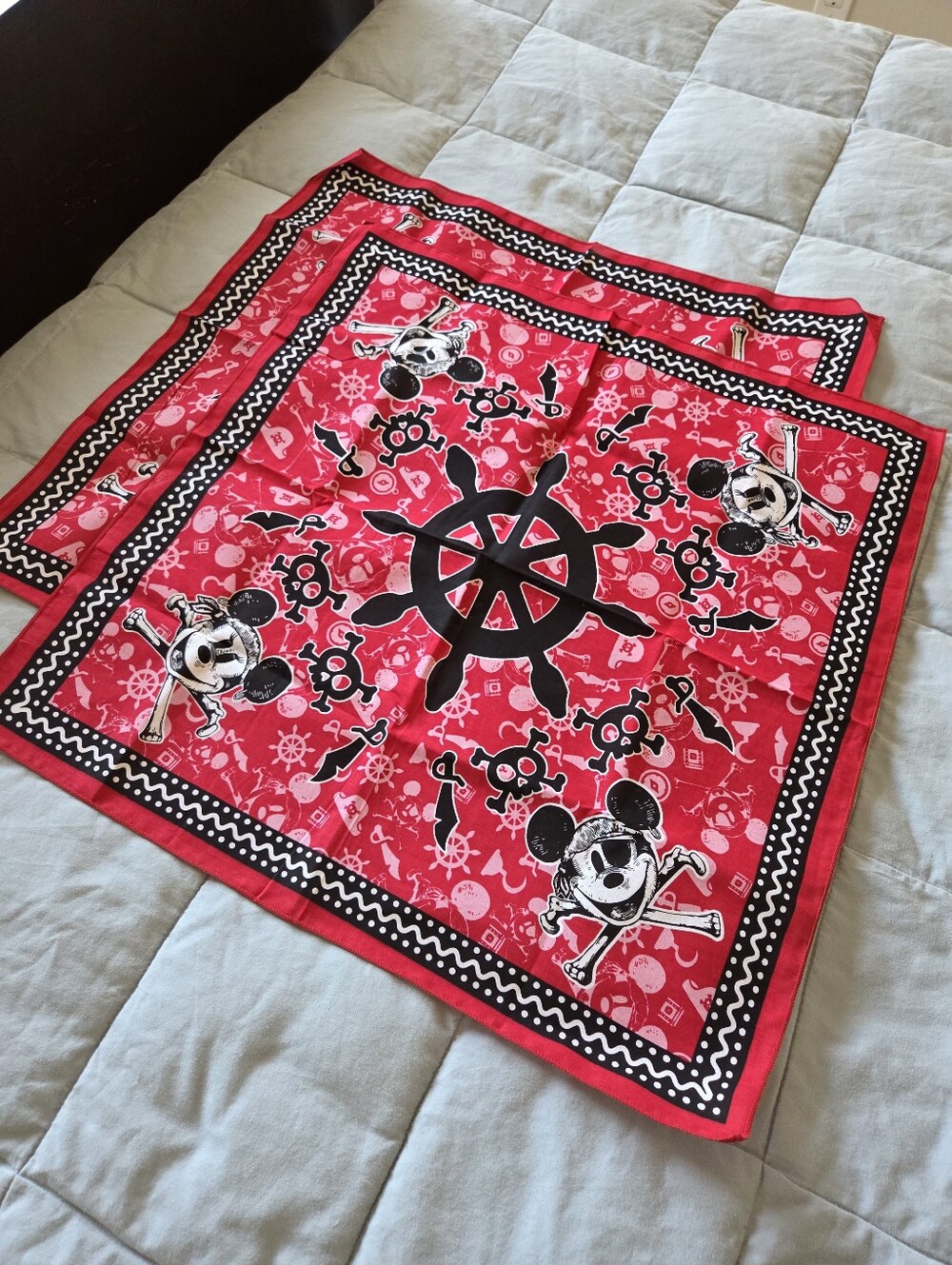 Disney Cruise Line Pirate Bandanas - Set of 2